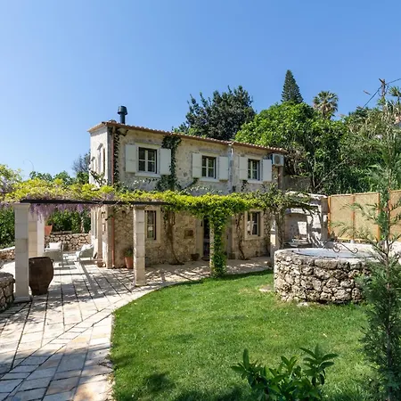 شقة Corfu Olivestone Village With Swimming Pool