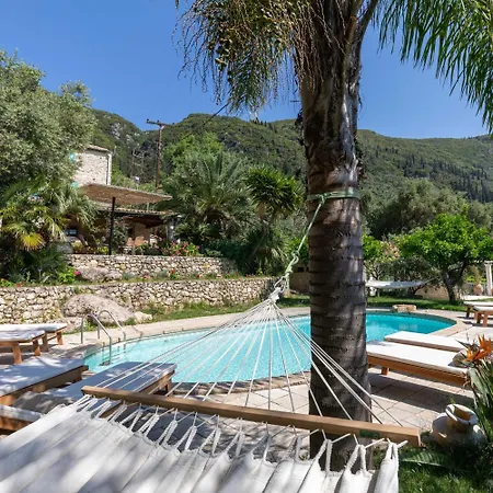 アパート Corfu Olivestone Village With Swimming Pool