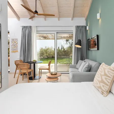 Corfu Olivestone Village With Swimming Pool アパート *