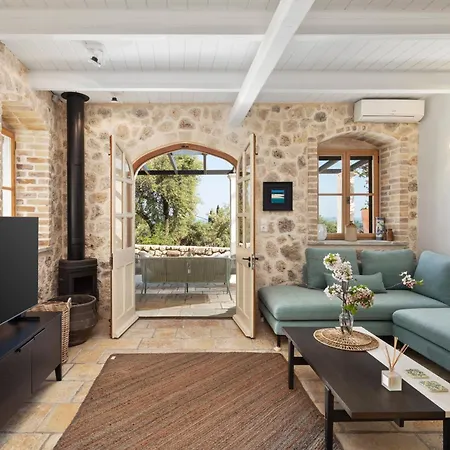 Corfu Olivestone Village With Swimming Pool Apartment *