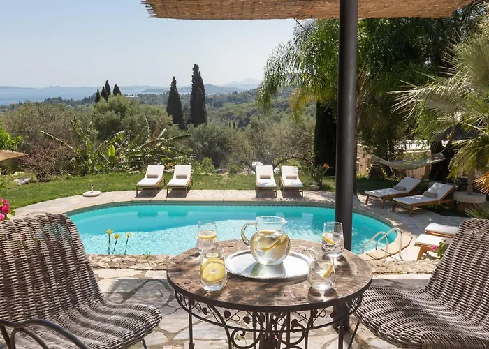 Corfu Olivestone Village With Swimming Pool アパート *