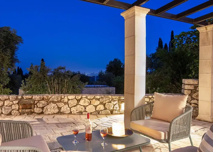 アパート Corfu Olivestone Village With Swimming Pool *