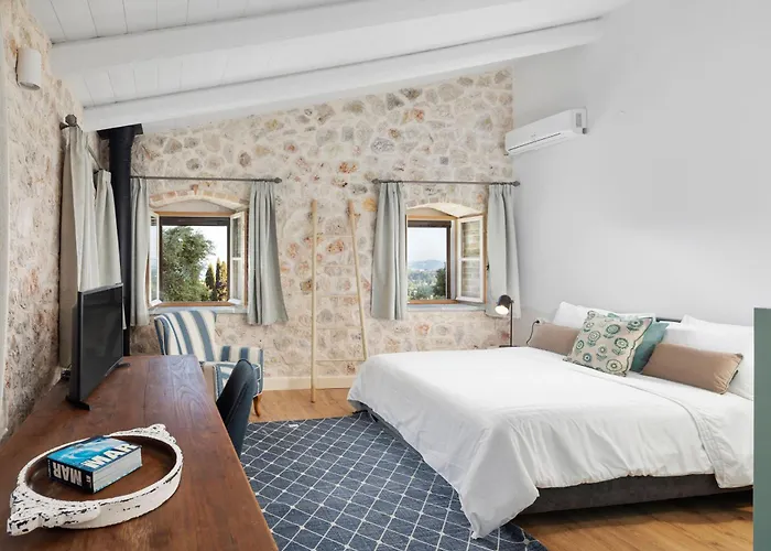 Corfu Olivestone Village With Swimming Pool * Ágios Márkos