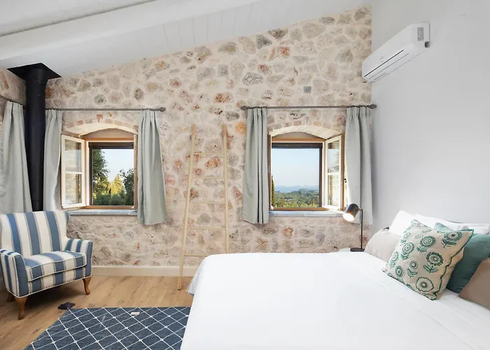 Corfu Olivestone Village With Swimming Pool *