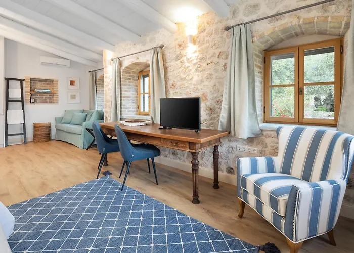 Corfu Olivestone Village With Swimming Pool *