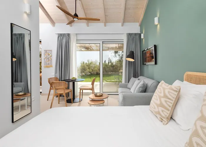 Corfu Olivestone Village With Swimming Pool 公寓 *