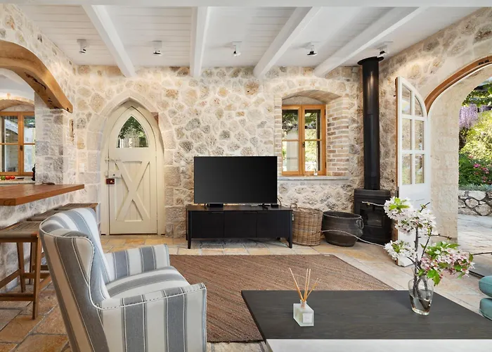 公寓 Corfu Olivestone Village With Swimming Pool Ágios Márkos