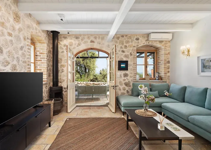 Corfu Olivestone Village With Swimming Pool 公寓 *